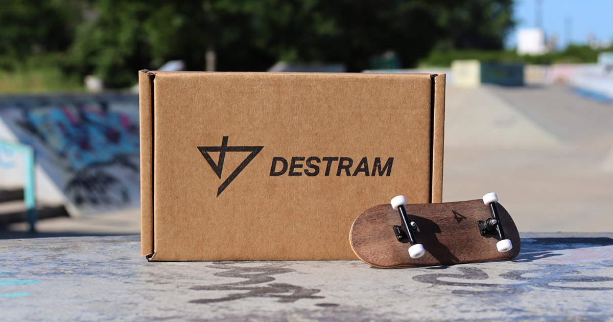 Dřevěný fingerboard DESTRAM_update